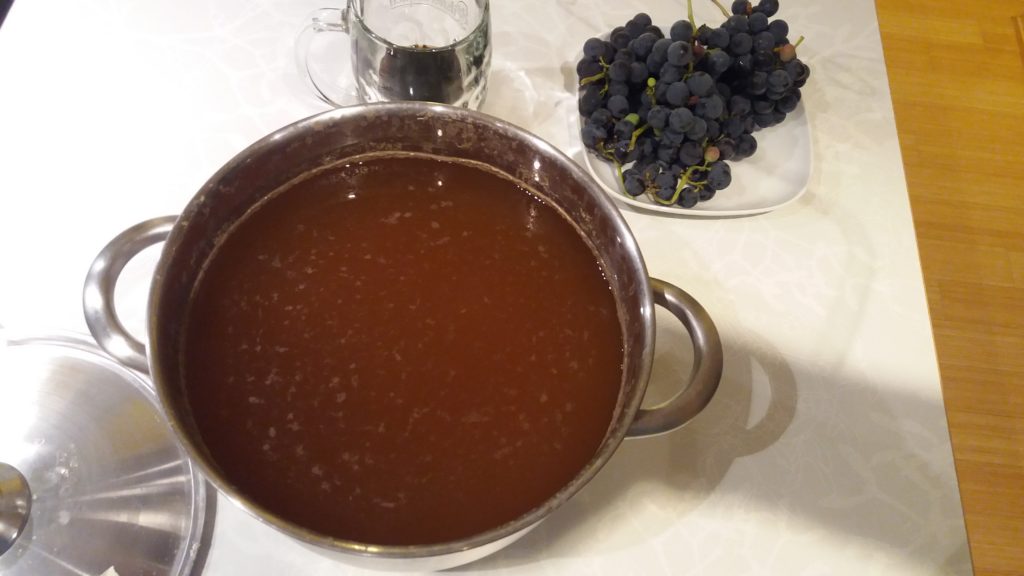 Wartime beer after fermentation