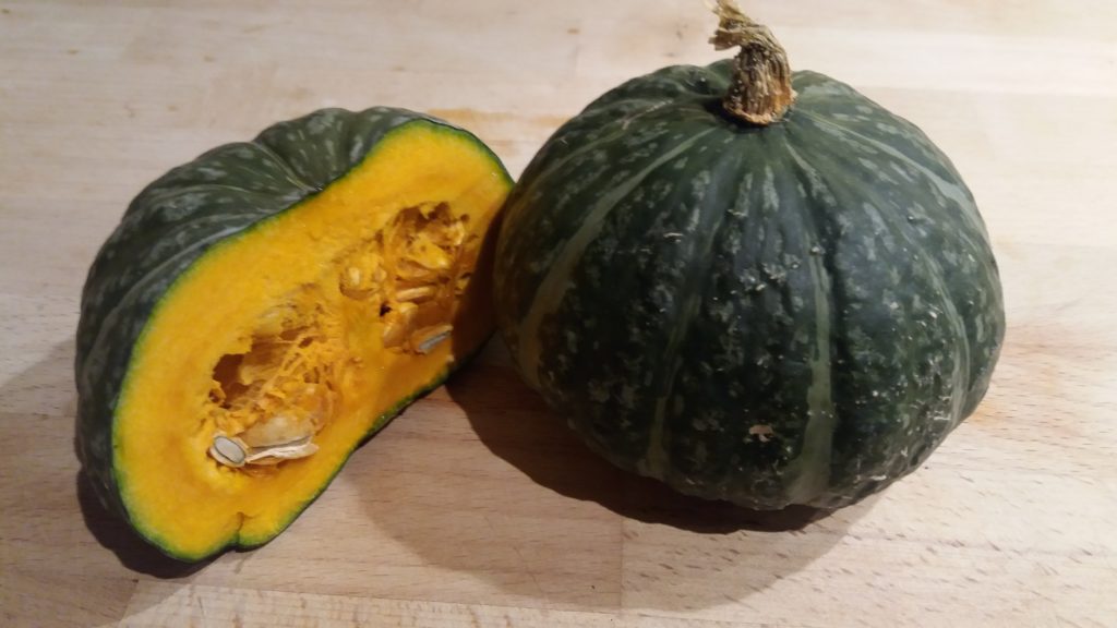 Japanese Pumpkin Cut