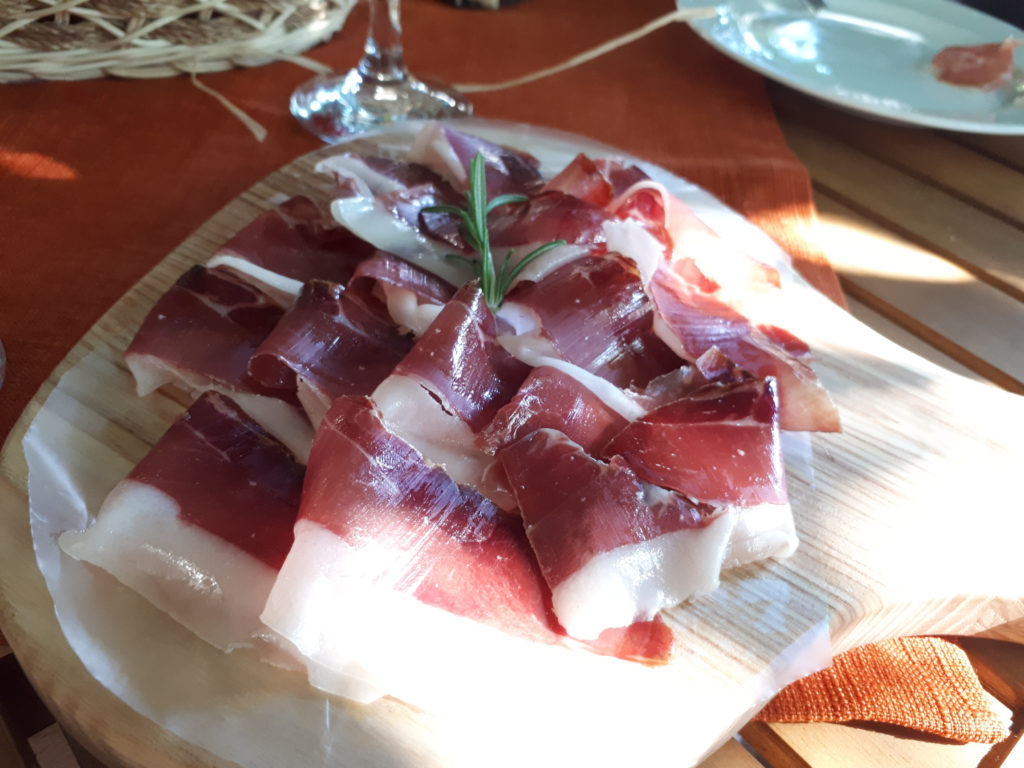 Perfect prosciutto from Carst